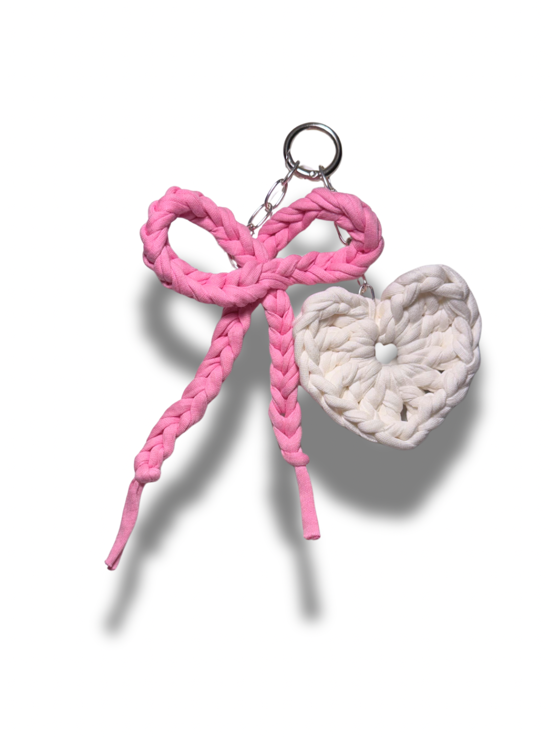 PINK BOW, WHITE HEART