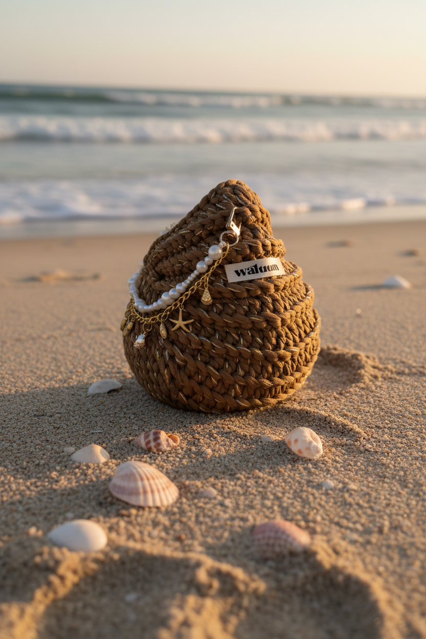 Spiral Seashell Bag